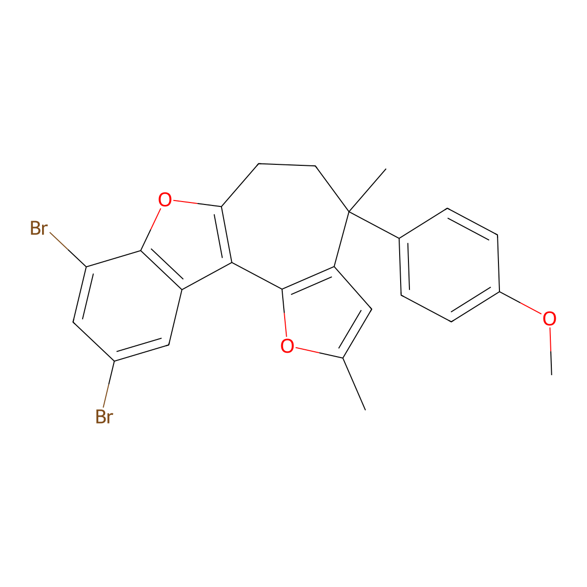 C24H20Br2O3 molecular structure, CAS 220542-87-0