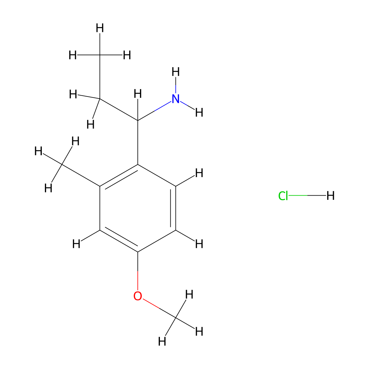 1-(4-Methoxy-2-methyl-phenyl)-propylamine hydrochloride molecular structure, CAS 2205505-33-3