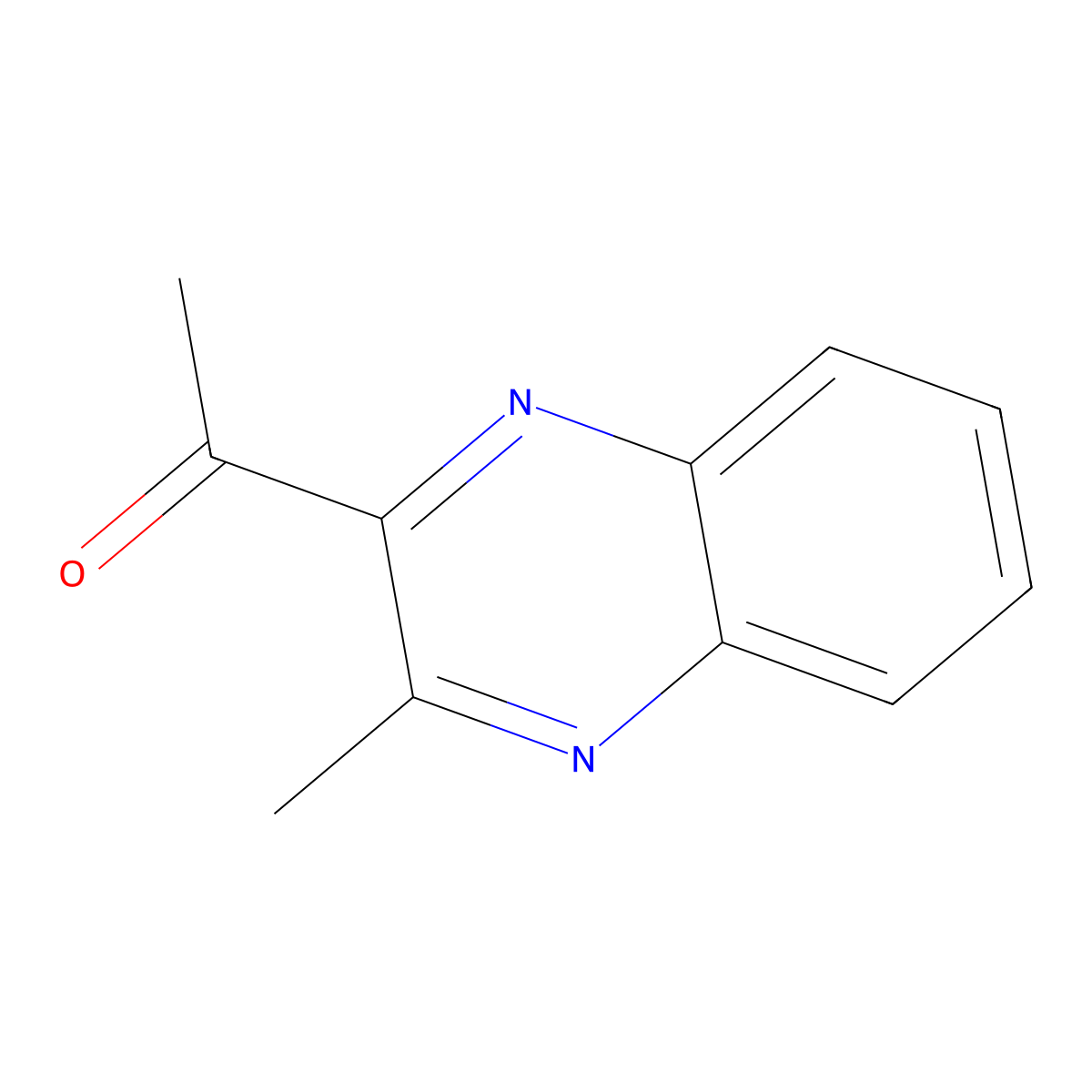 1-(3-Methylquinoxalin-2-YL)ethanone molecular structure, CAS 22059-64-9