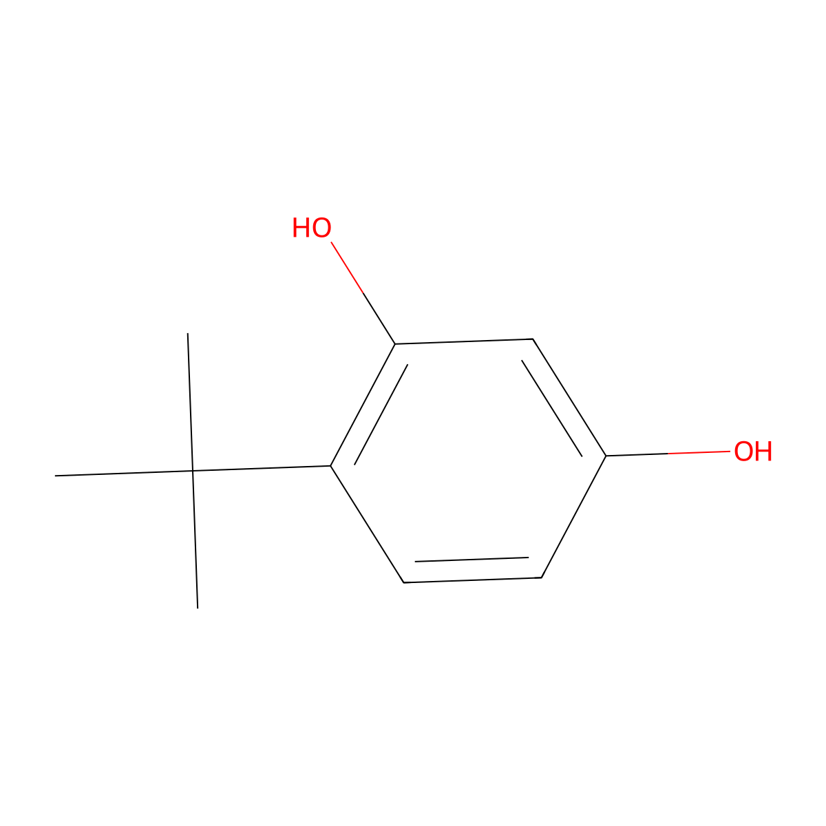 Resorcinol, 4-tert-butyl- molecular structure, CAS 2206-50-0