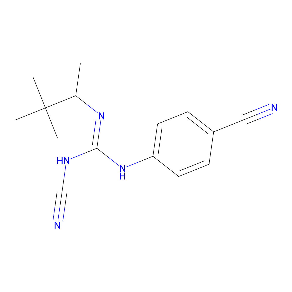 Naminidil molecular structure, CAS 220641-11-2