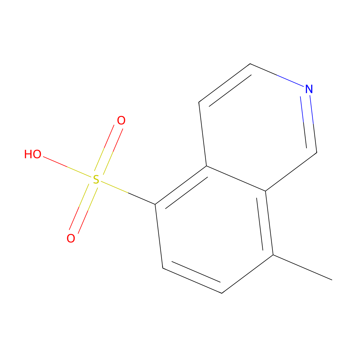 8-Methylisoquinoline-5-sulfonic acid molecular structure, CAS 2206813-47-8