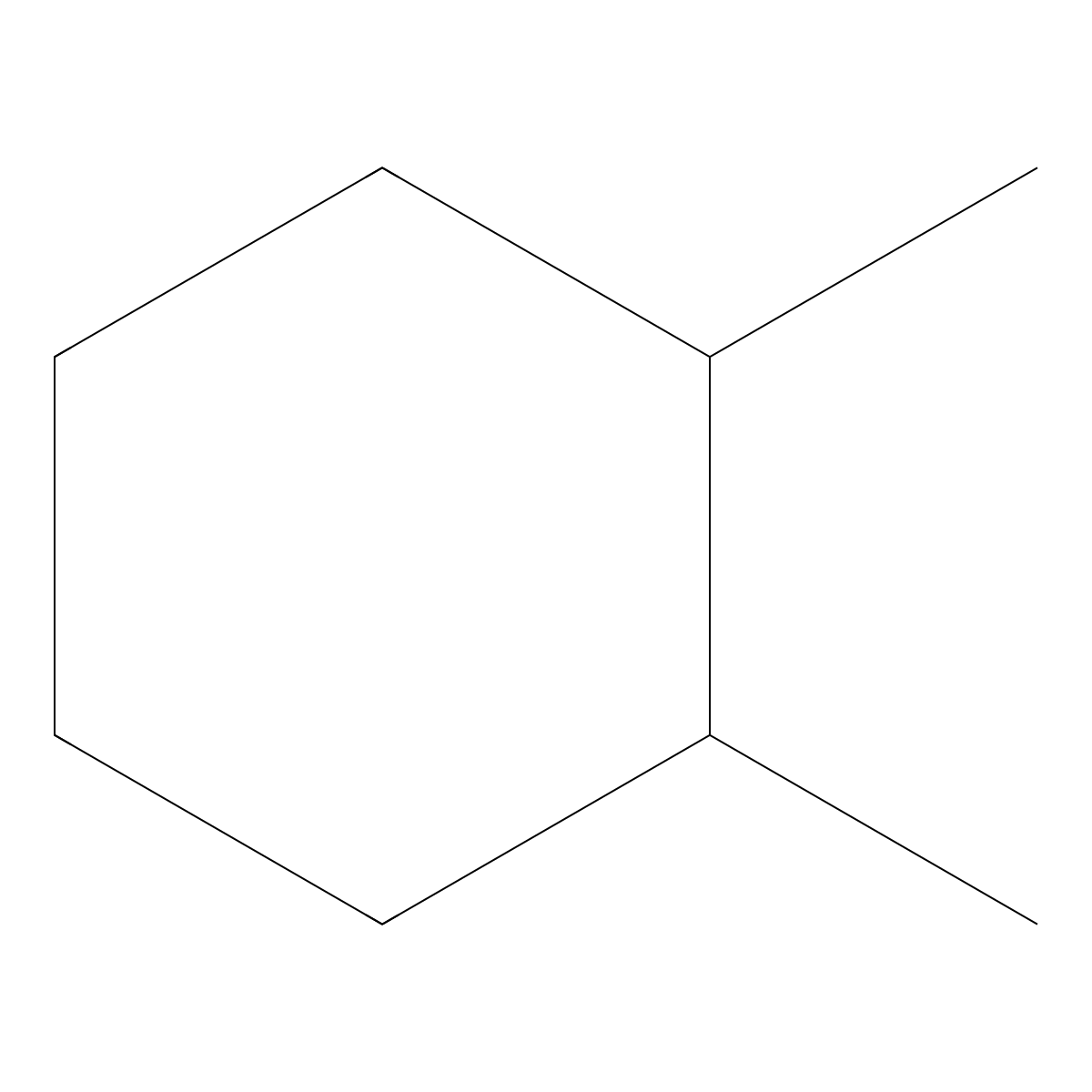 1,2-Dimethylcyclohexane, cis- molecular structure, CAS 2207-01-4