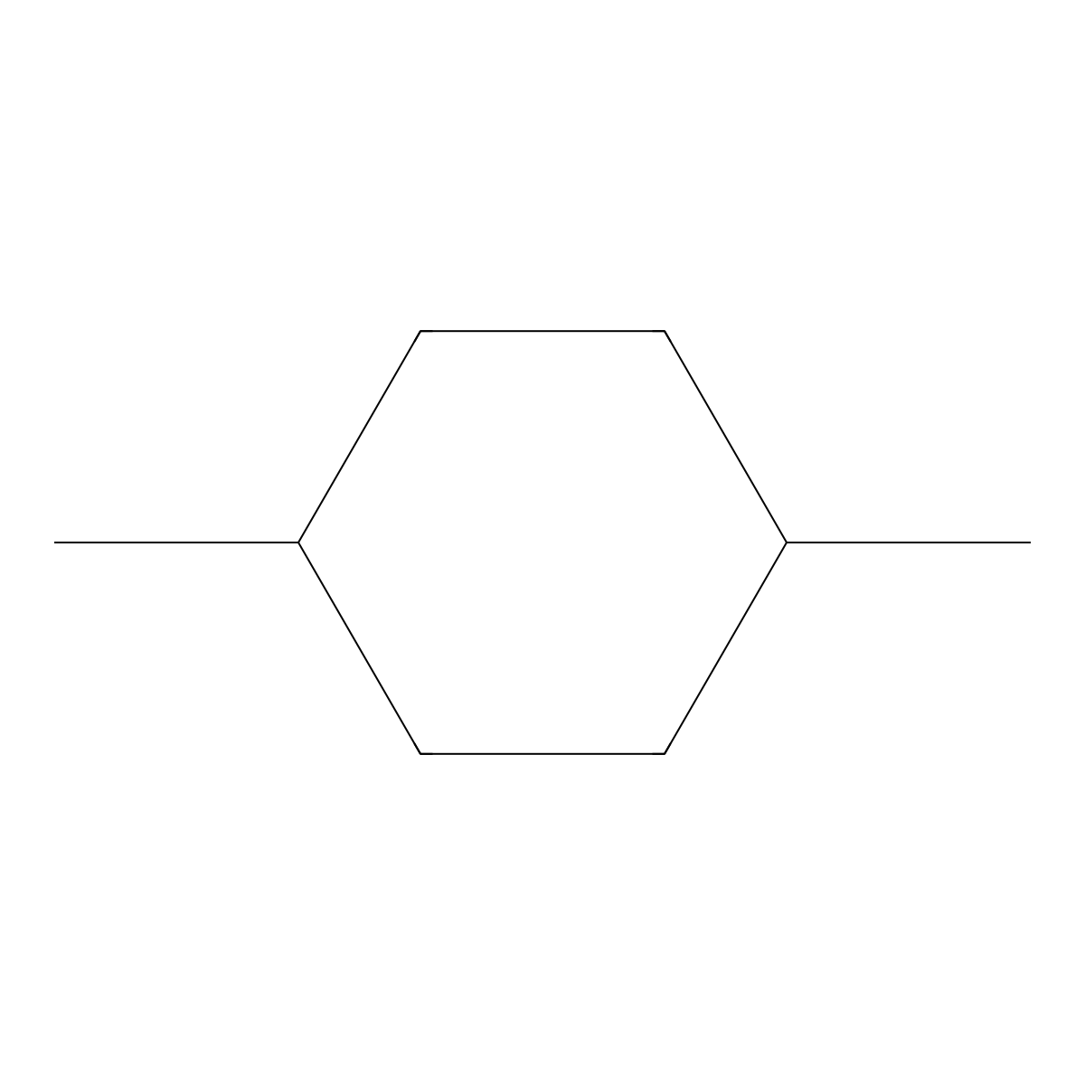 1,4-Dimethylcyclohexane molecular structure, CAS 2207-04-7
