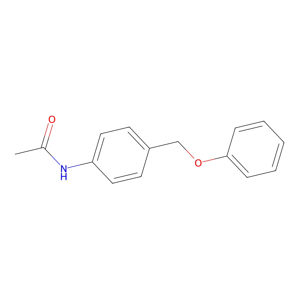 N-(4-(Phenoxymethyl)phenyl)acetamide molecular structure, CAS 2208617-43-8