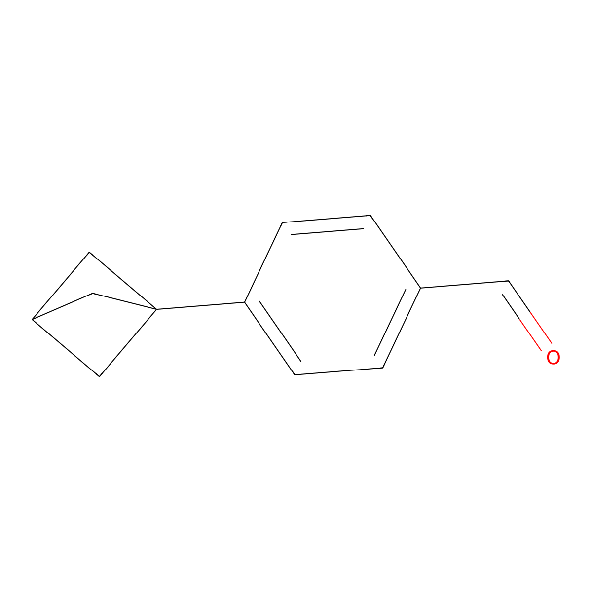 4-{Bicyclo[1.1.1]pentan-1-yl}benzaldehyde molecular structure, CAS 2209086-98-4