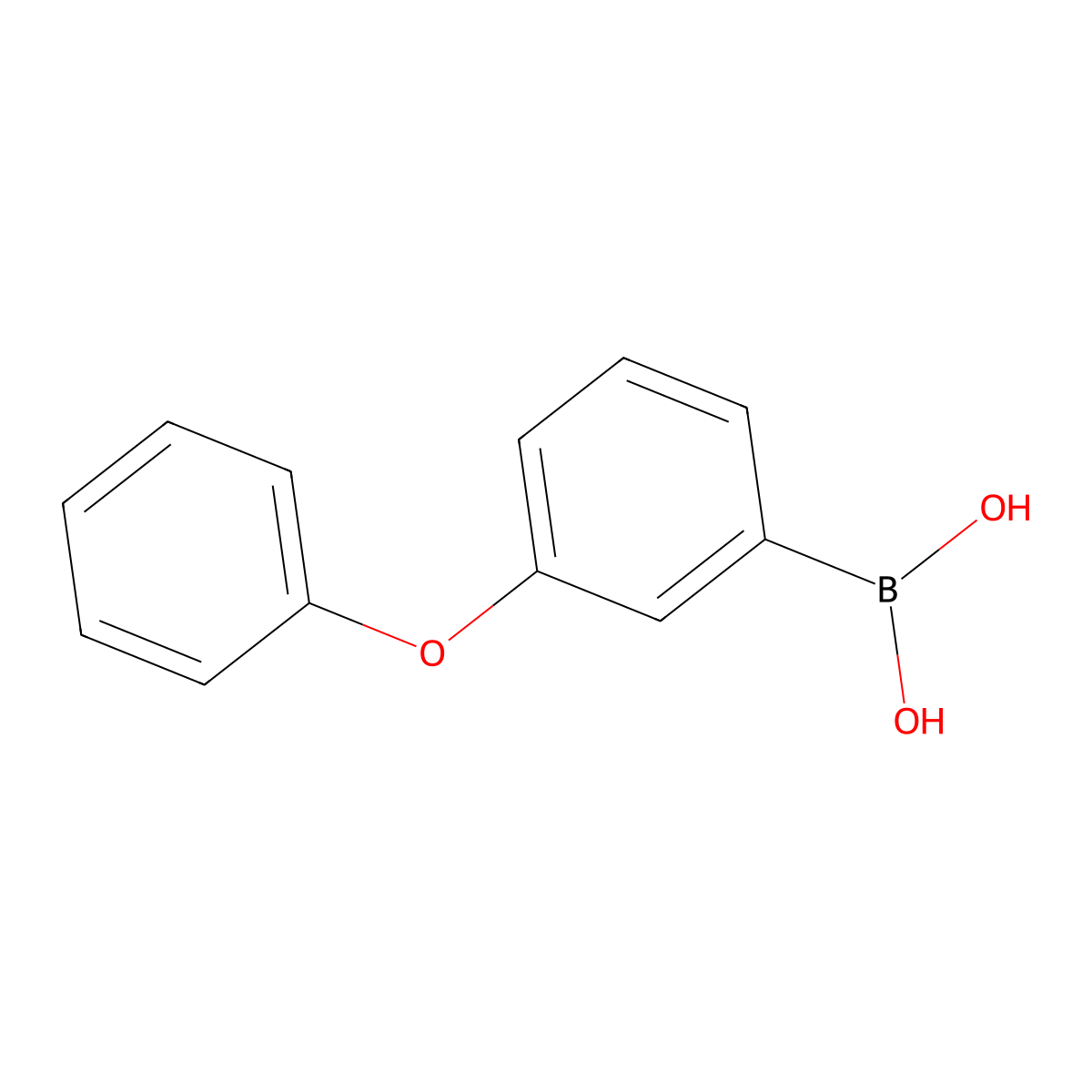 (3-Phenoxyphenyl)boronic acid molecular structure, CAS 221006-66-2