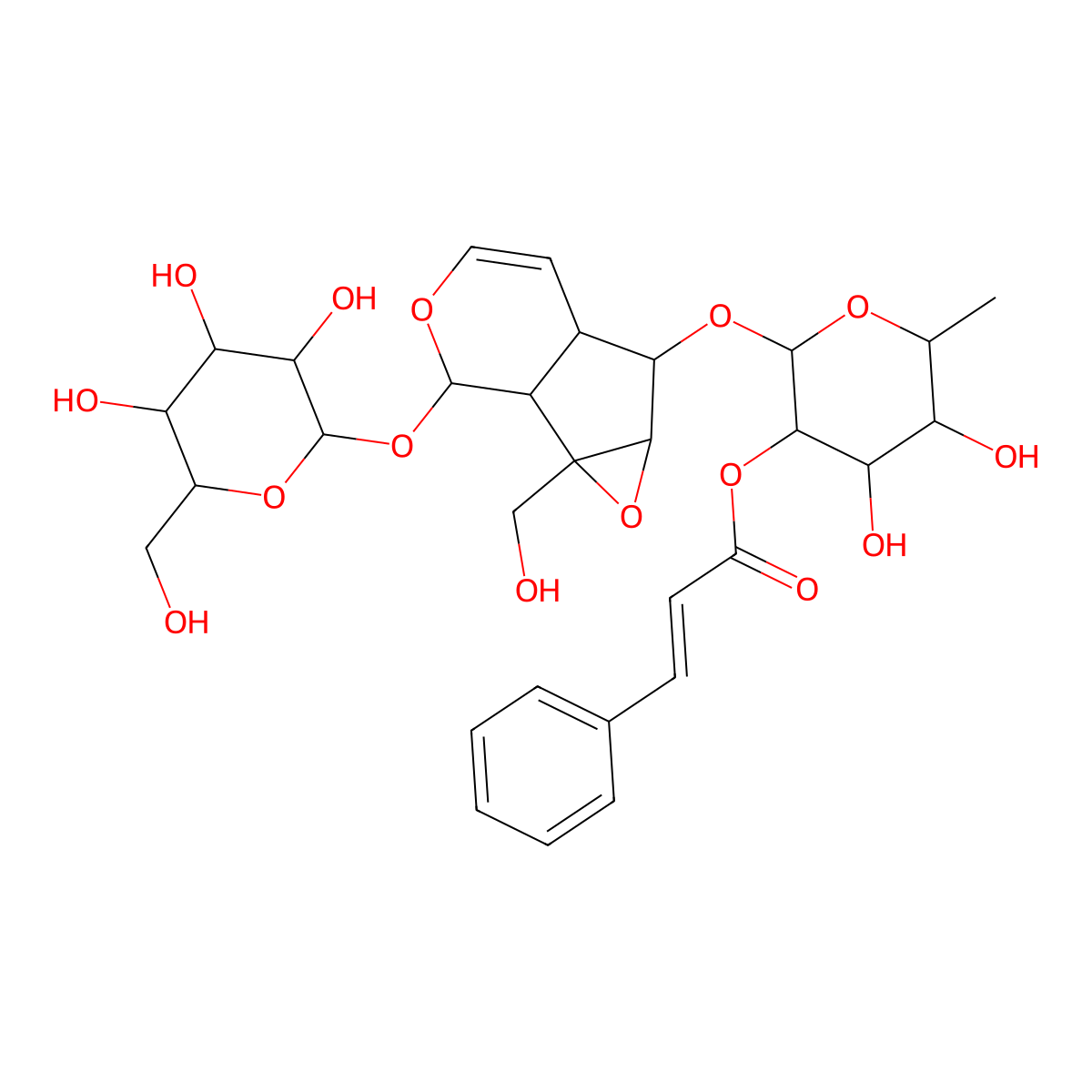 Verbaspinoside molecular structure, CAS 221014-58-0