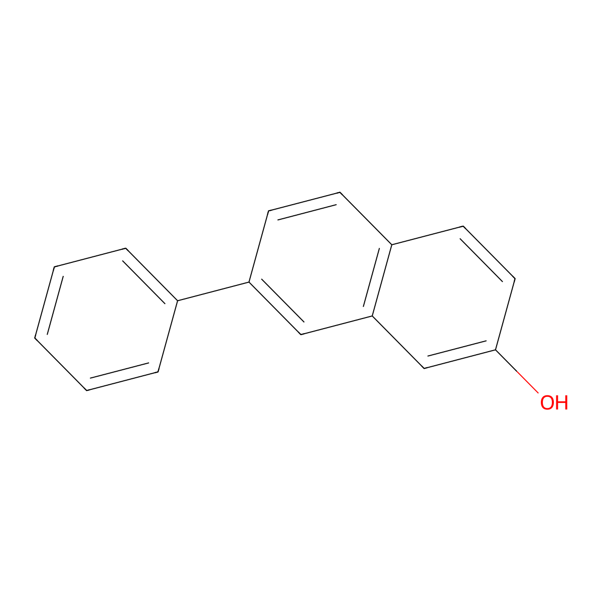 7-Phenylnaphthalen-2-ol molecular structure, CAS 221018-05-9