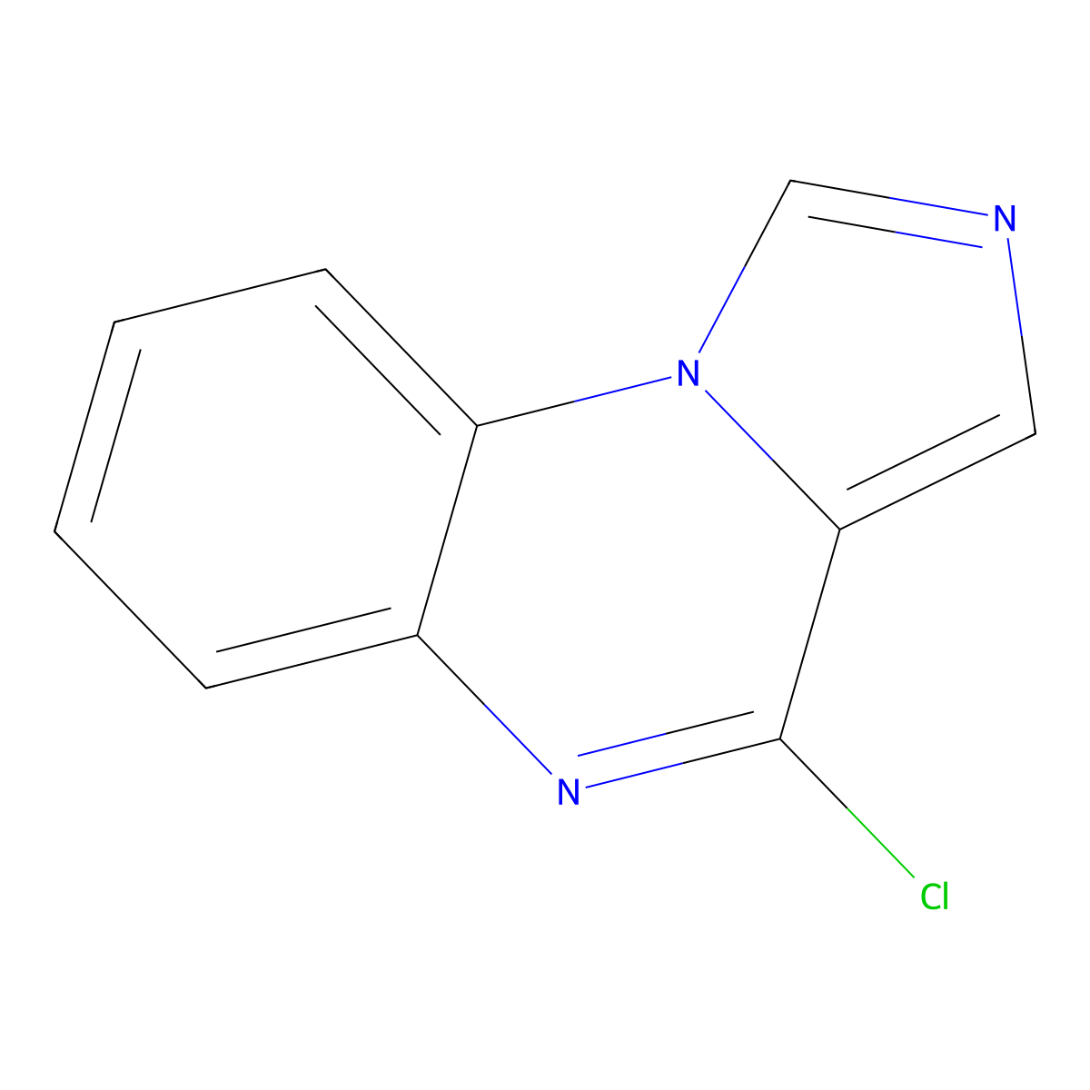 4-Chloroimidazo[1,5-a]quinoxaline molecular structure, CAS 221025-38-3