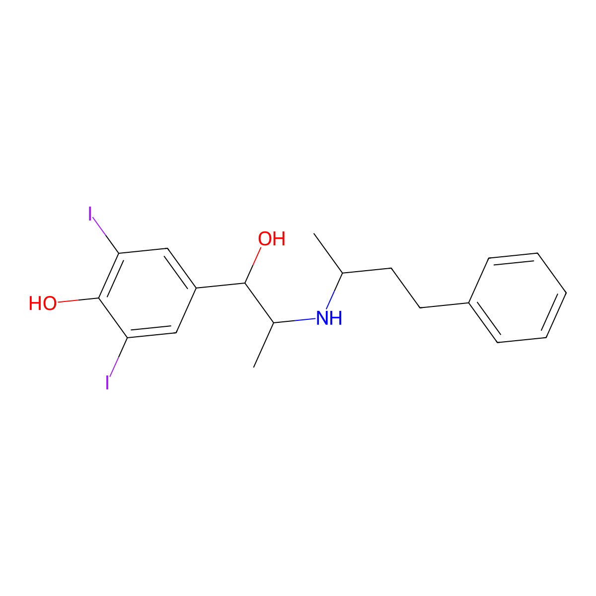 Bufeniode molecular structure, CAS 22103-14-6