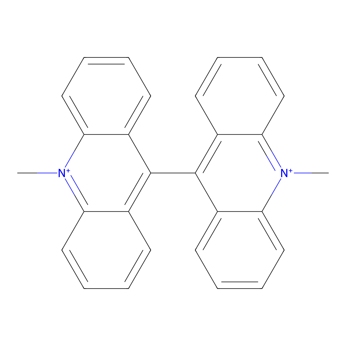 Lucigenin molecular structure, CAS 22103-92-0