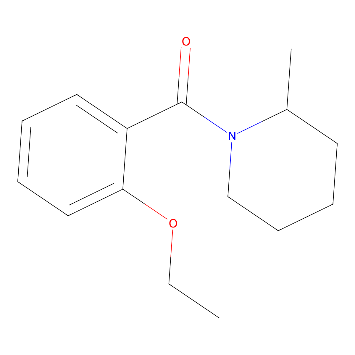 2-Ethoxyphenyl 2-methylpiperidyl ketone molecular structure, CAS 221041-49-2
