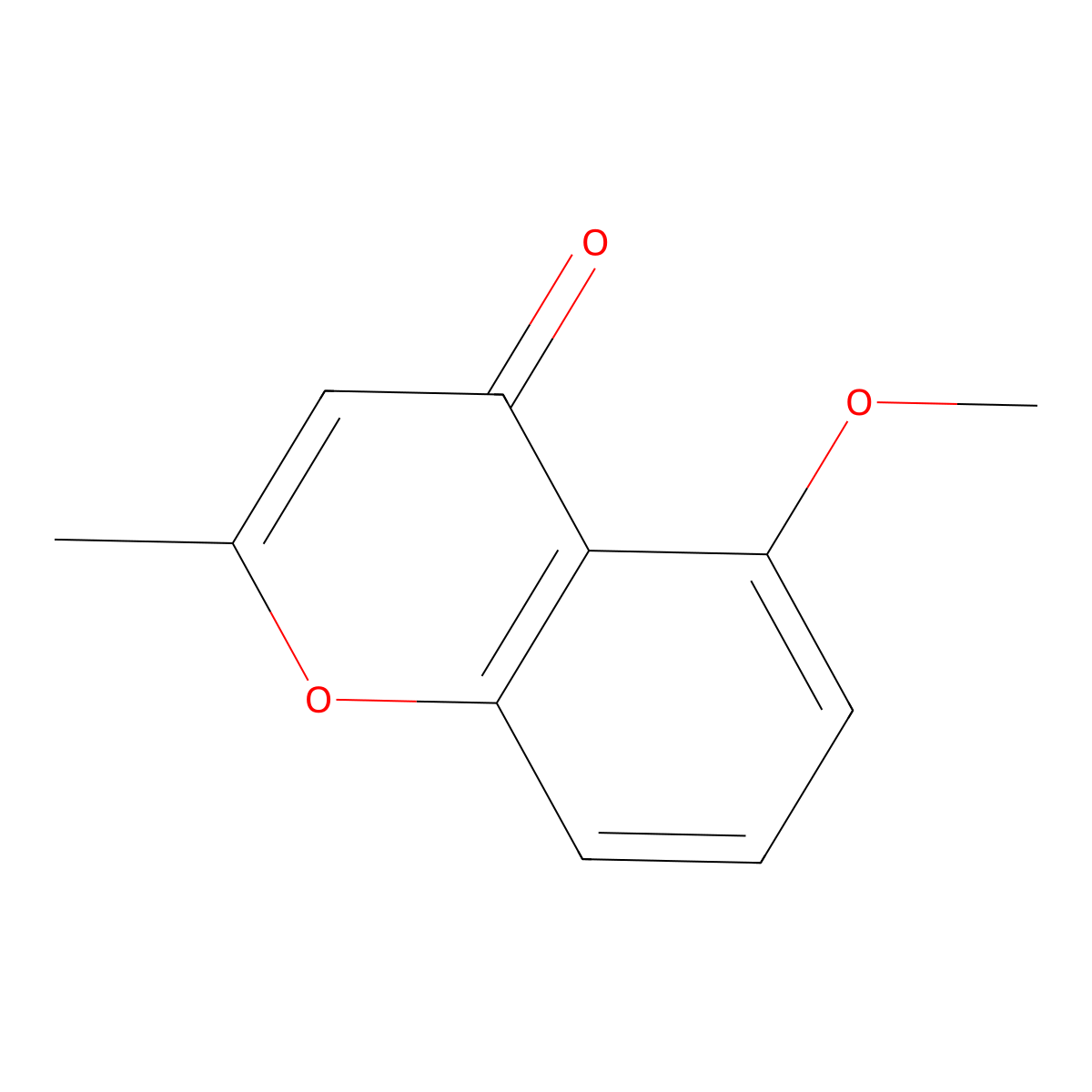 5-Methoxy-2-methyl-4H-chromen-4-one molecular structure, CAS 22105-23-3