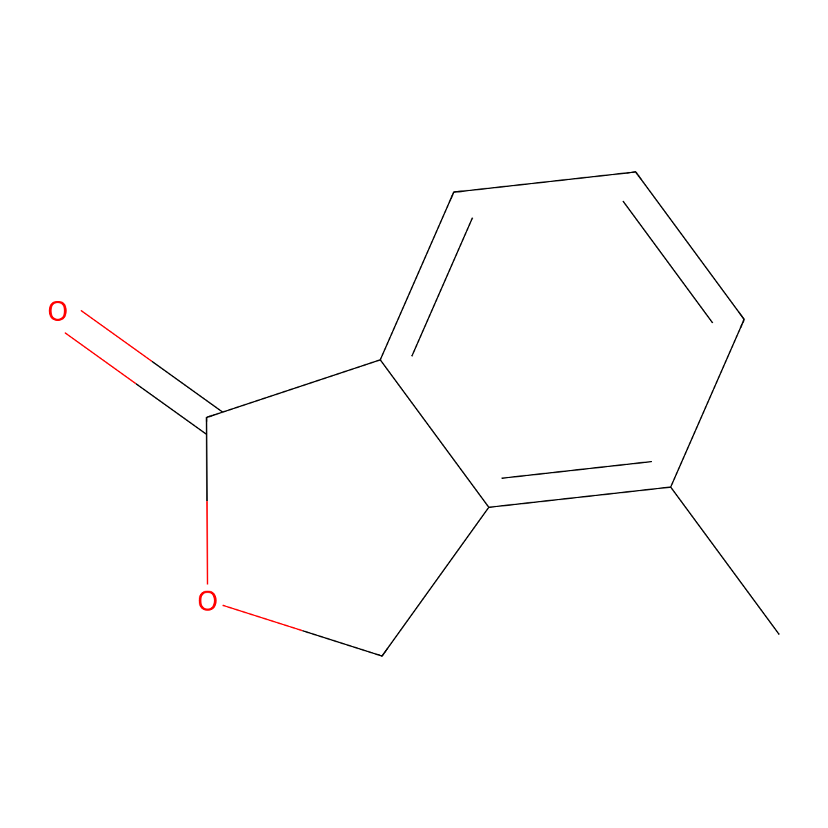 4-methyl-2-benzofuran-1(3H)-one molecular structure, CAS 2211-83-8