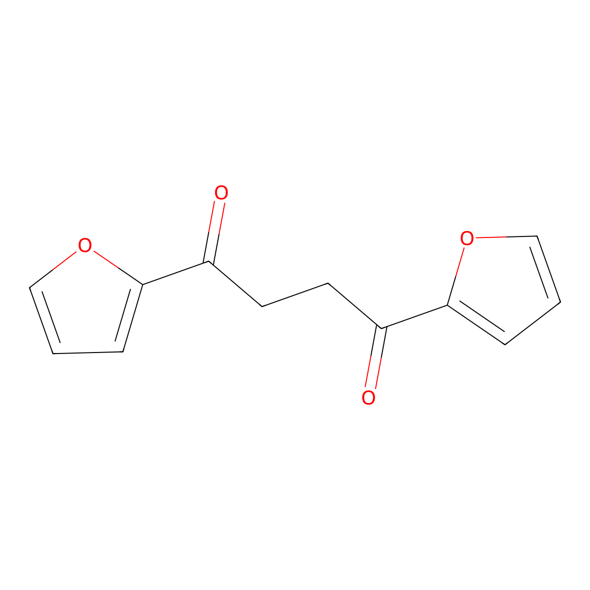 1,4-Di(2-furyl)-1,4-butanedione molecular structure, CAS 22111-14-4