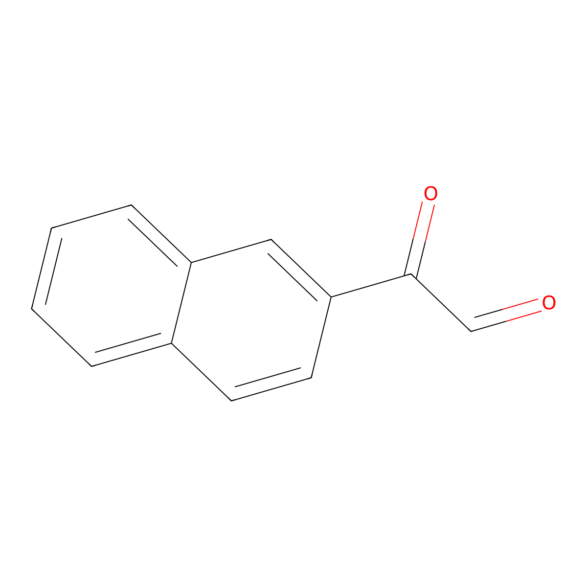 Naphthylglyoxal molecular structure, CAS 22115-06-6