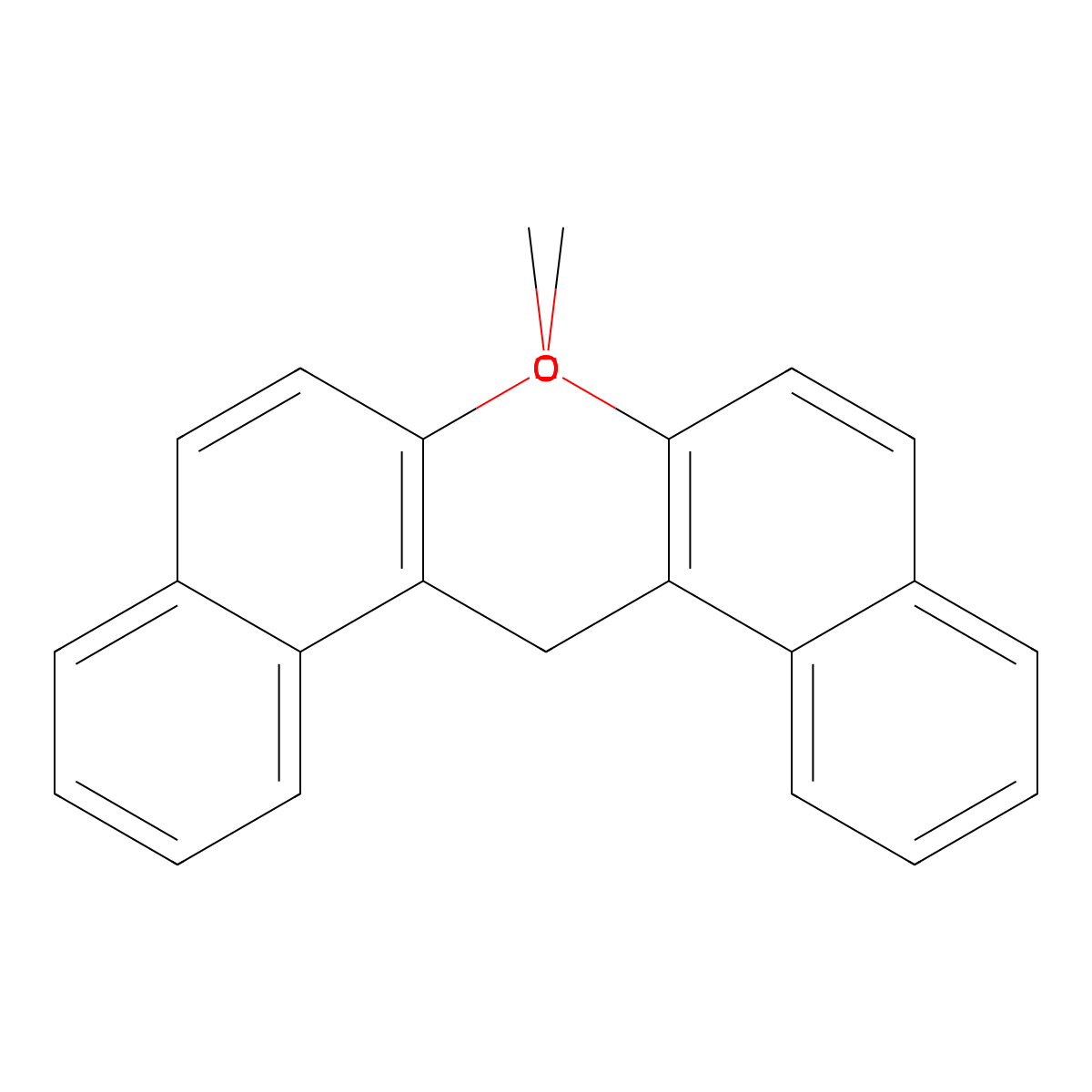 2-Methoxy-1-[(2-methoxynaphthalen-1-yl)methyl]naphthalene molecular structure, CAS 2212-45-5