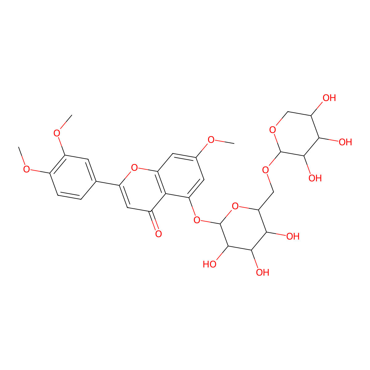 Lethedioside A molecular structure, CAS 221289-31-2