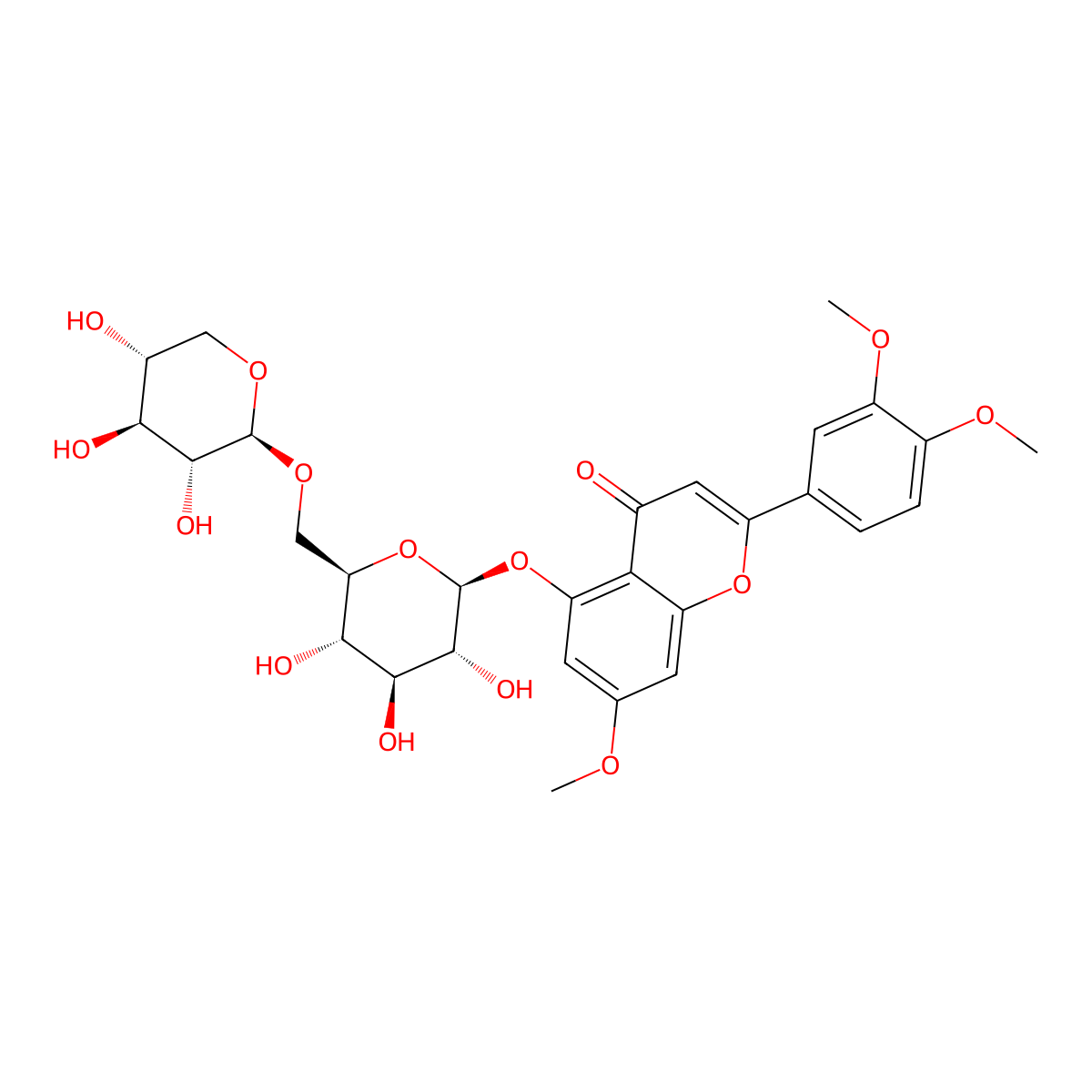 Lethedioside A molecular structure, CAS 221289-31-2