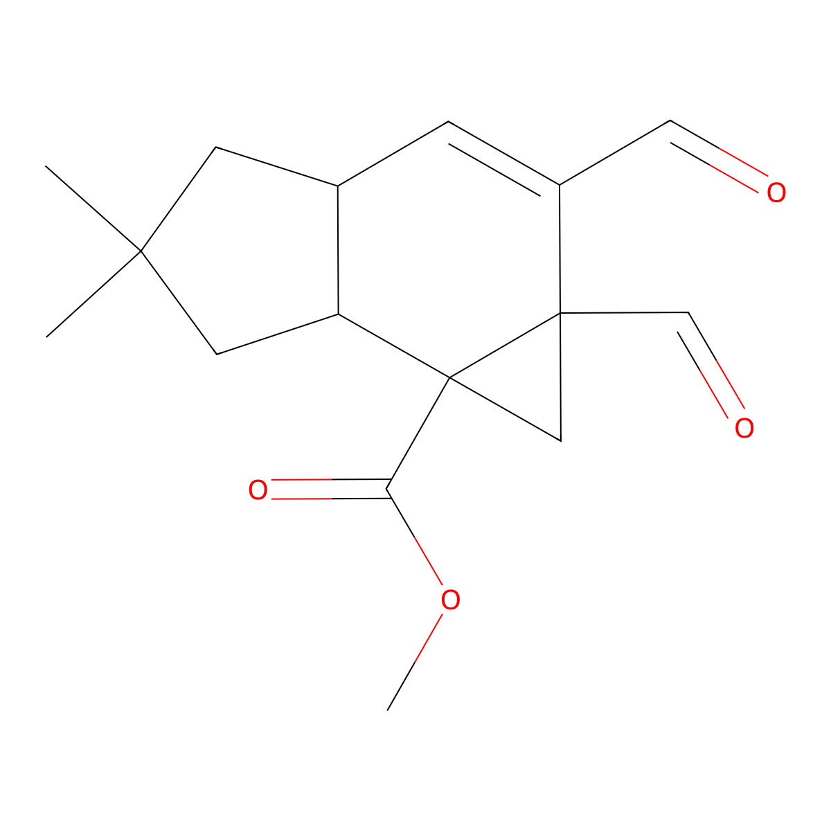 Methyl marasmate molecular structure, CAS 2213-00-5