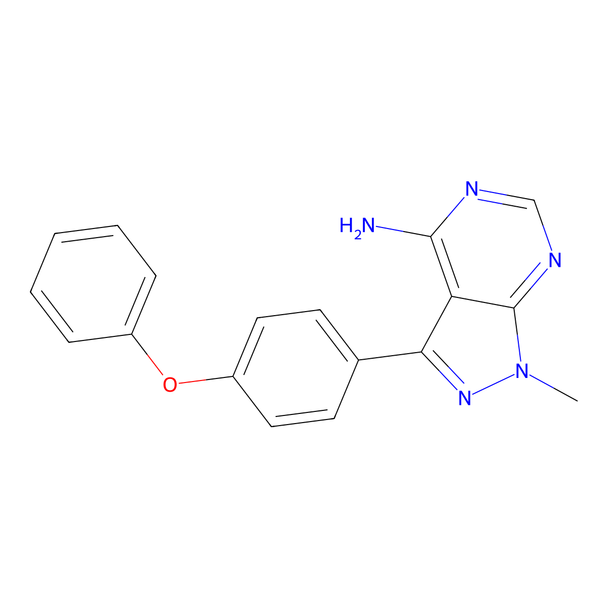 Ibrutinib impurity 28 molecular structure, CAS 2213398-75-3