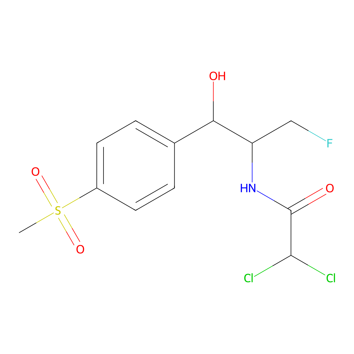 Florfenicol-d3 molecular structure, CAS 2213400-85-0
