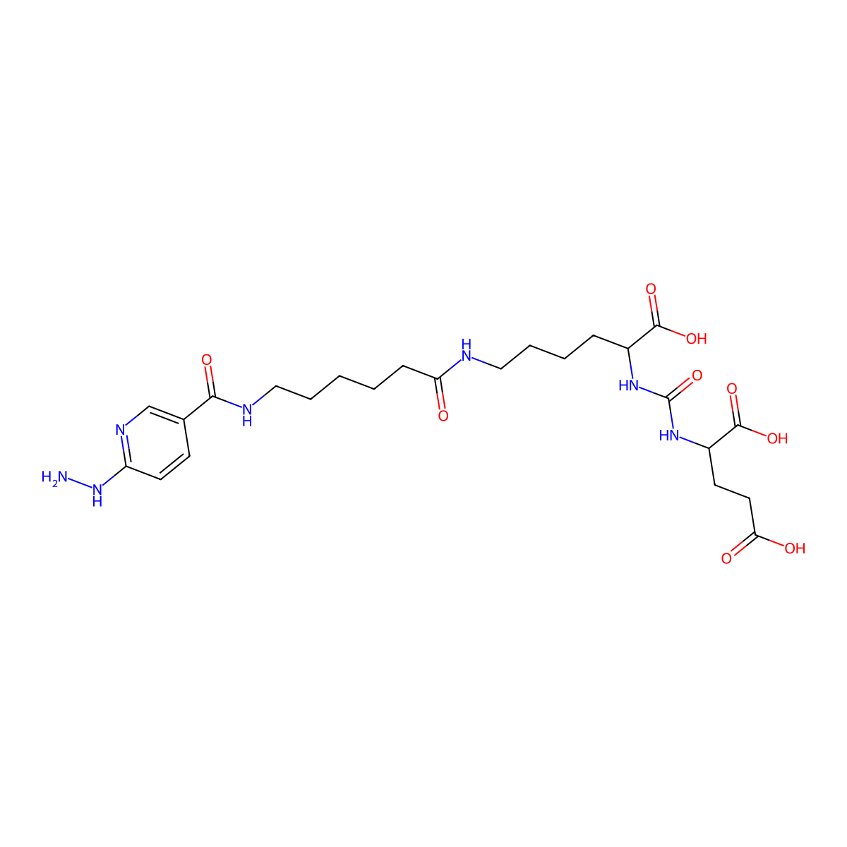 Hynic-psma molecular structure, CAS 2213408-17-2