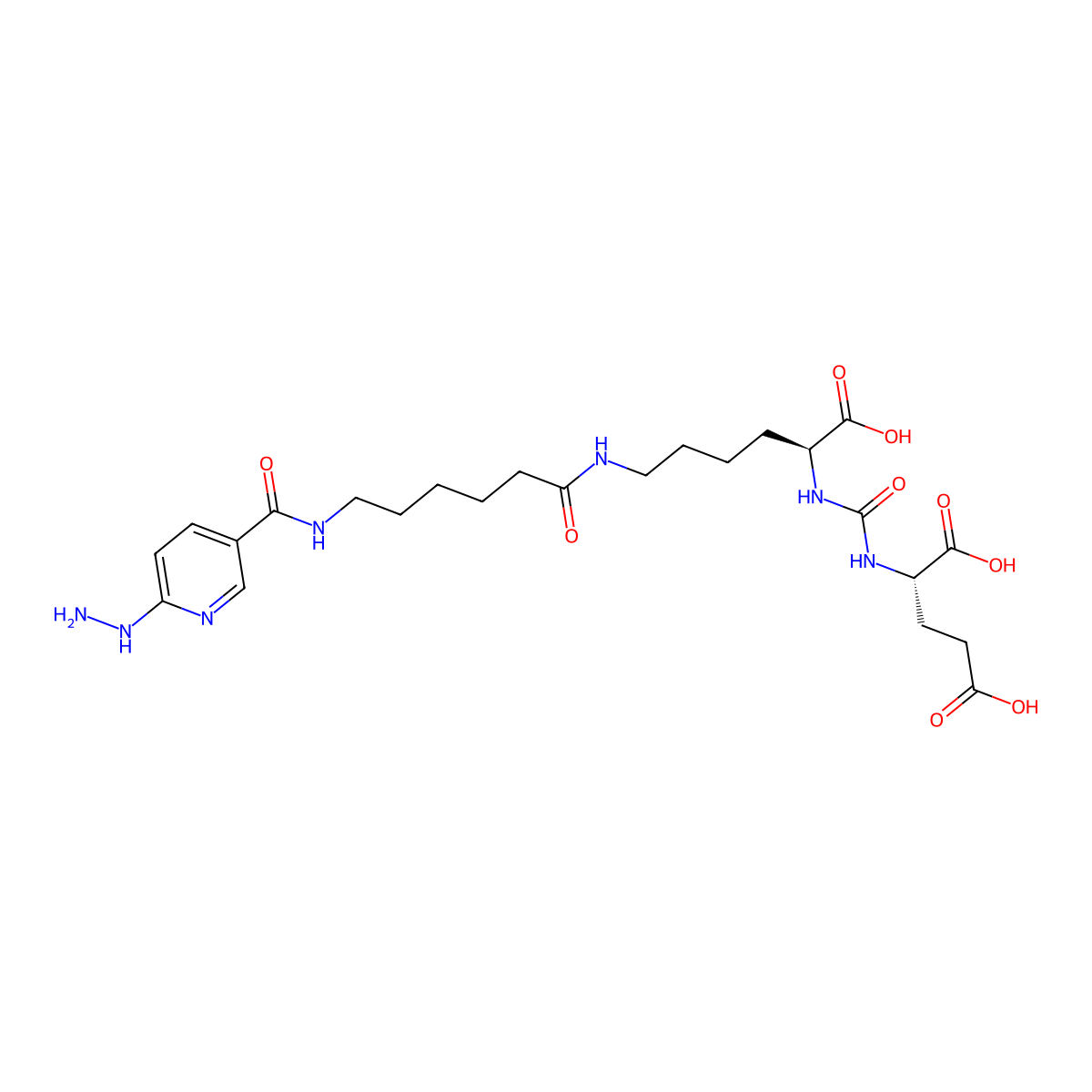 Hynic-psma molecular structure, CAS 2213408-17-2