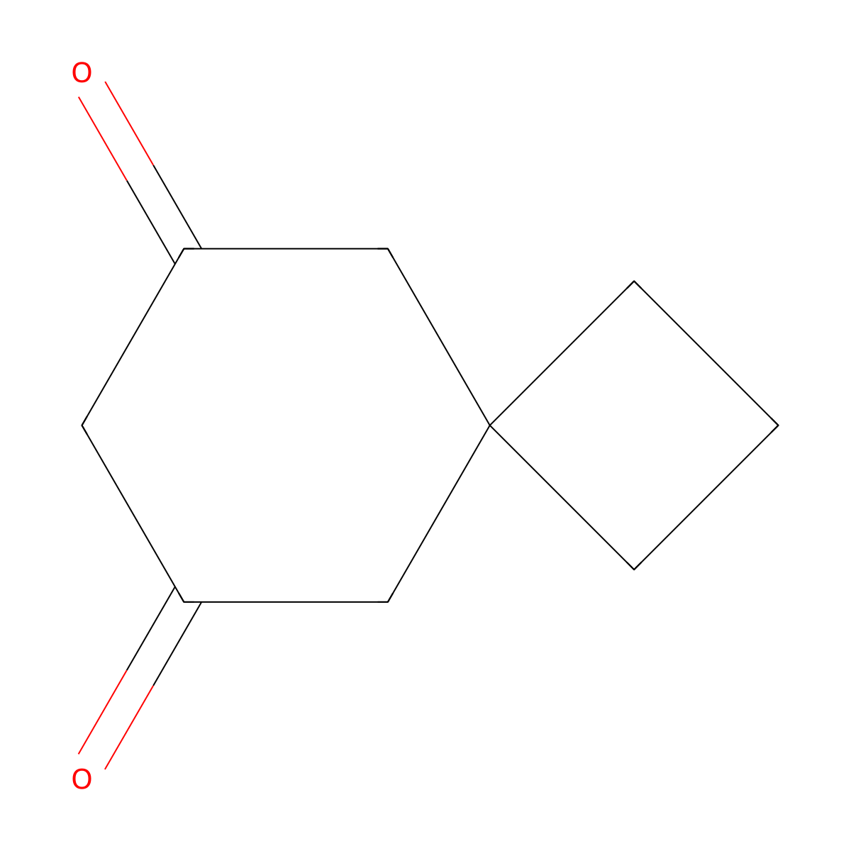 Spiro[3.5]nonane-6,8-dione molecular structure, CAS 221342-48-9
