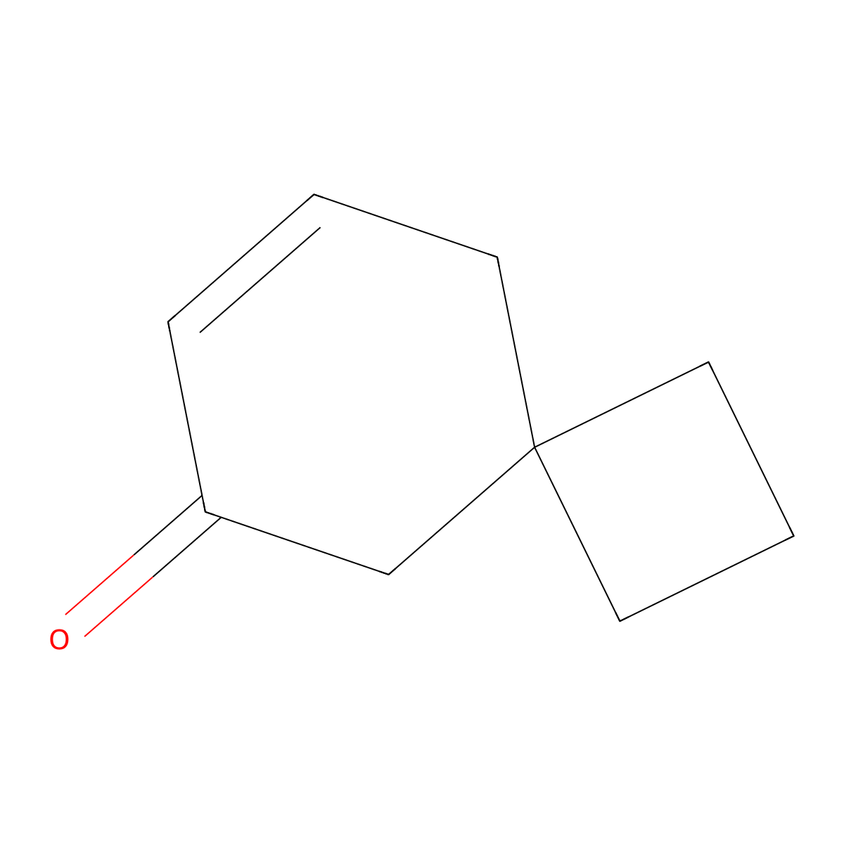 Spiro[3.5]non-7-en-6-one molecular structure, CAS 221342-49-0