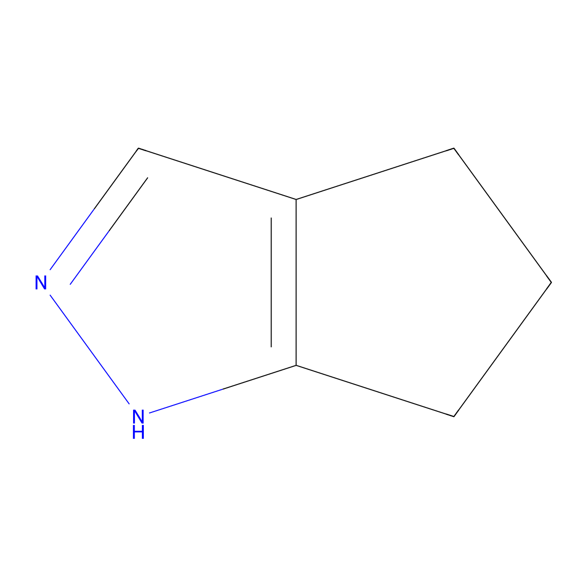1,4,5,6-Tetrahydrocyclopenta[c]pyrazole molecular structure, CAS 2214-03-1