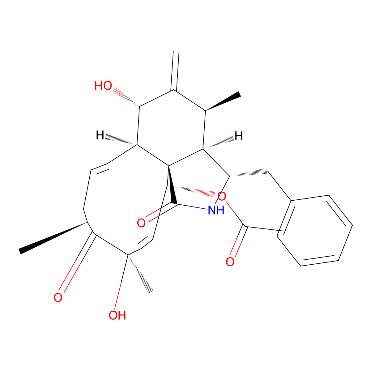 Cytochalasin D molecular structure, CAS 22144-77-0