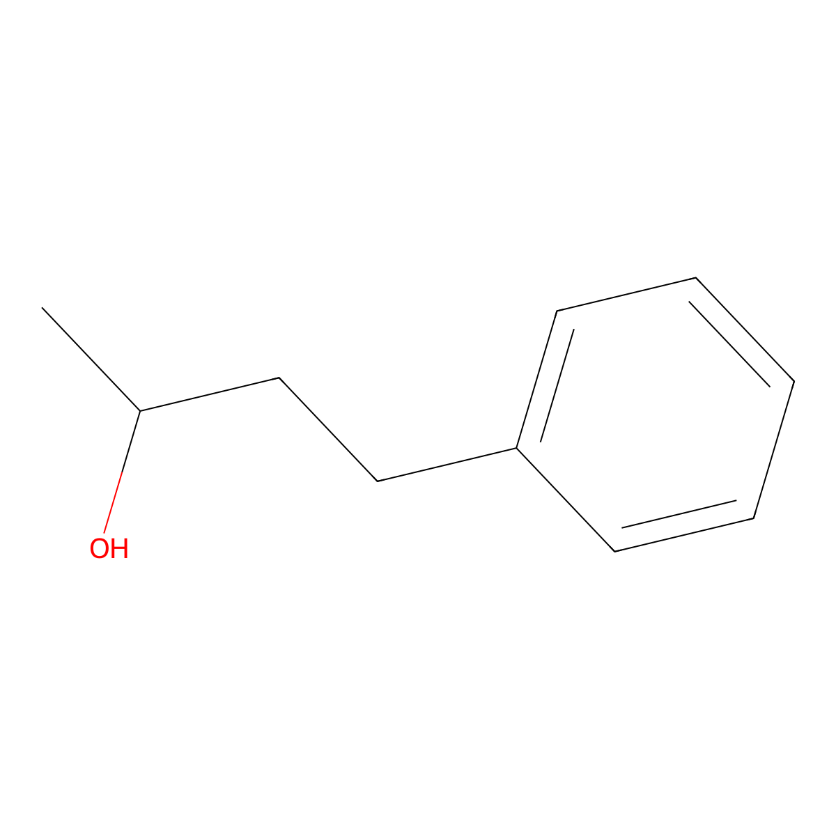 4-Phenyl-2-butanol, (2S)- molecular structure, CAS 22148-86-3