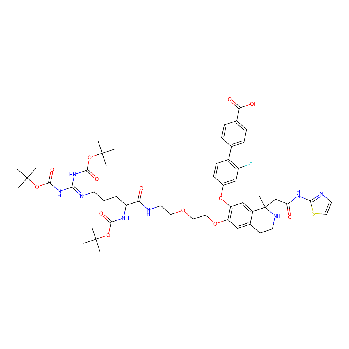 compound 16 (PMID: 31653597) molecular structure, CAS 2216703-12-5