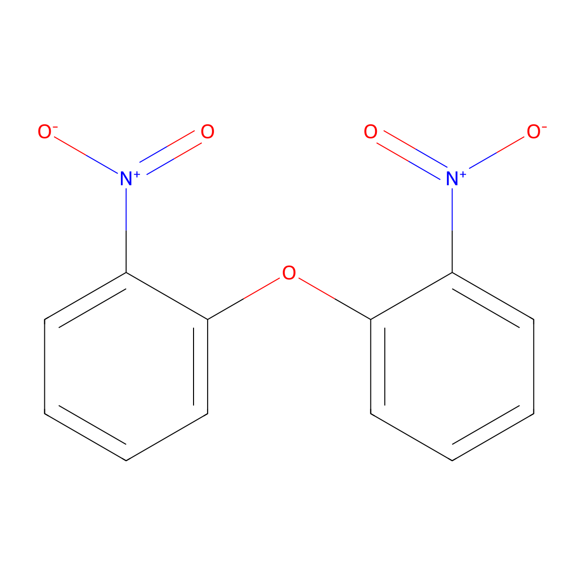 2,2'-Oxybis(nitrobenzene) molecular structure, CAS 2217-65-4