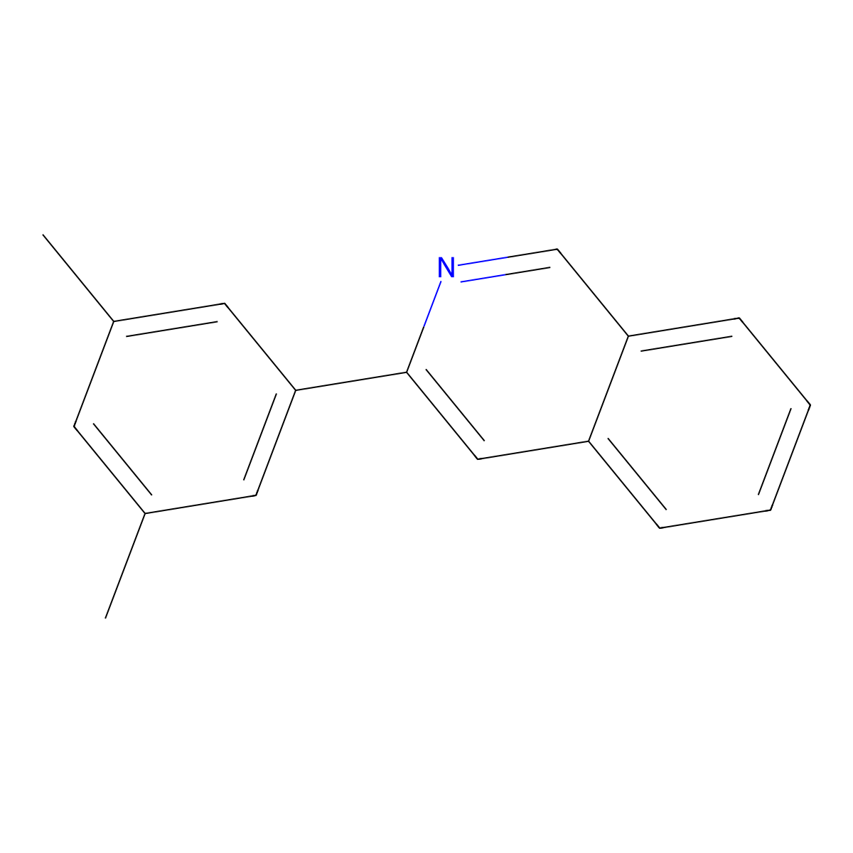 3-(3,5-Dimethylphenyl)isoquinoline molecular structure, CAS 2218457-73-7