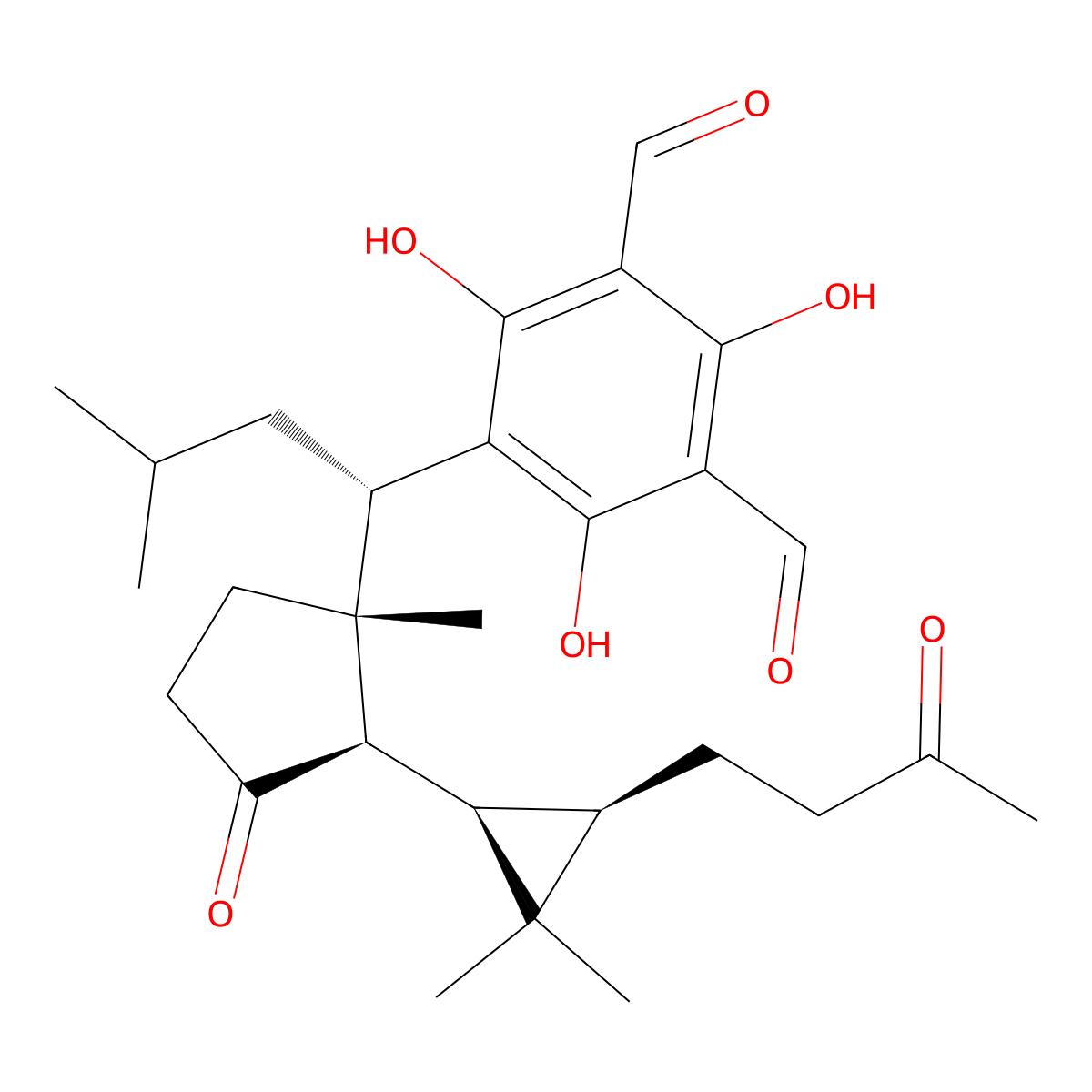 Macrocarpal N molecular structure, CAS 221899-21-4