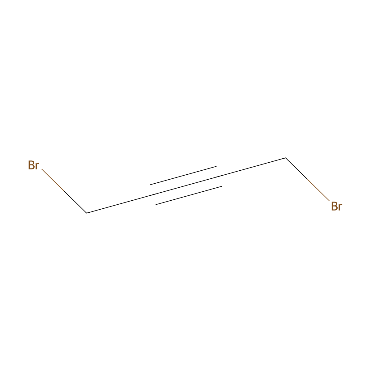 1,4-Dibromo-2-butyne molecular structure, CAS 2219-66-1