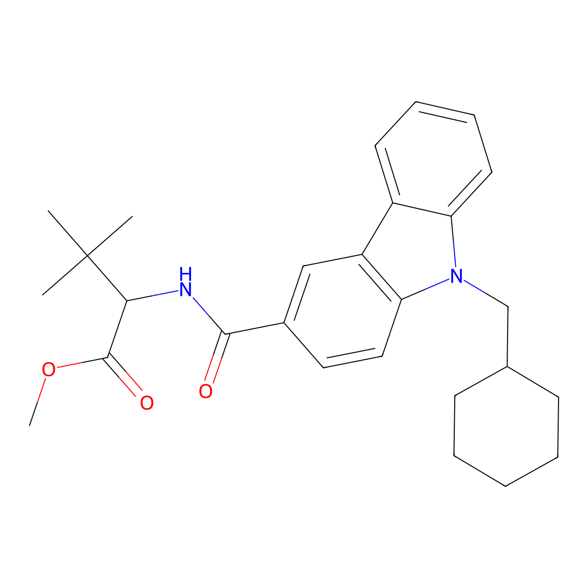 Mdmb-chmczca molecular structure, CAS 2219324-32-8