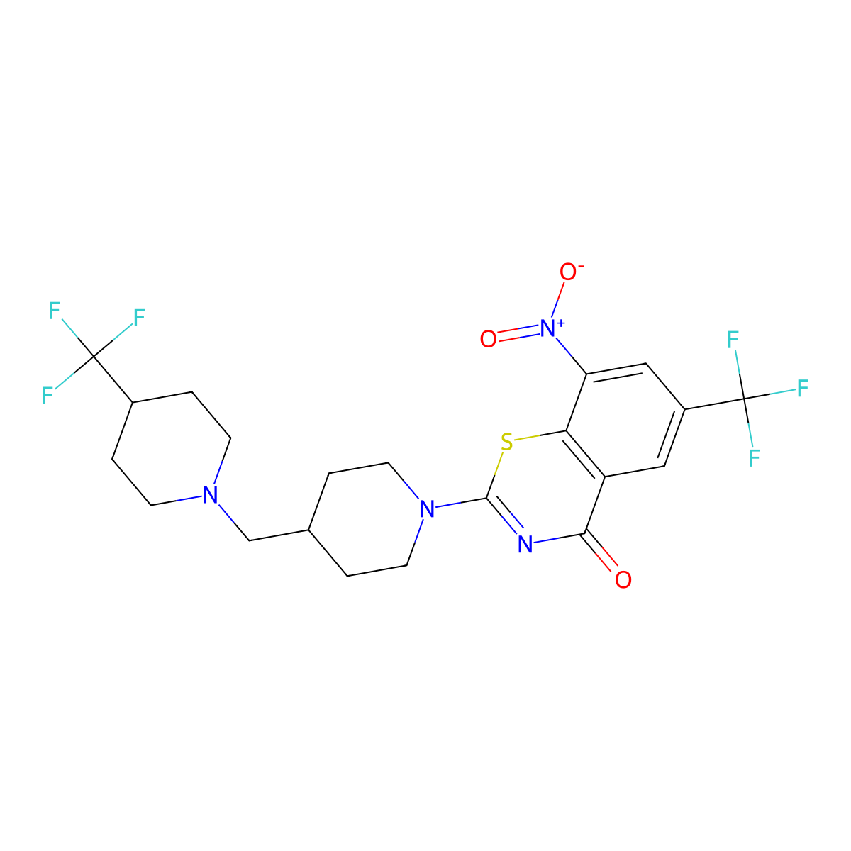 Tuberculosis inhibitor 3 molecular structure, CAS 2219325-28-5