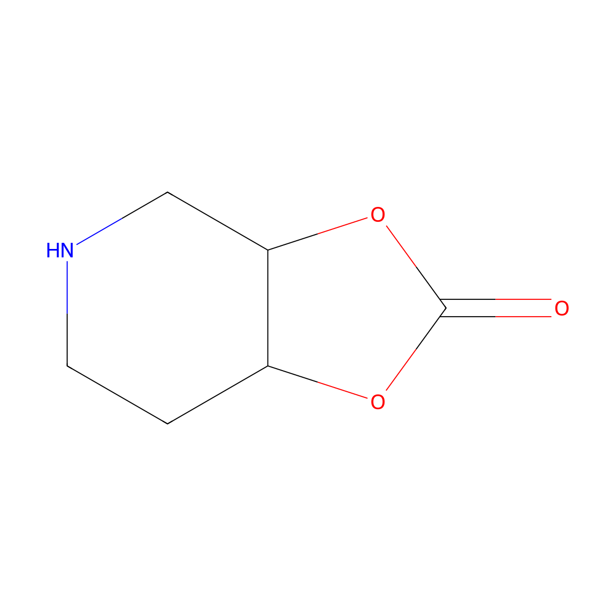 hexahydro-2H-[1,3]dioxolo[4,5-c]pyridin-2-one molecular structure, CAS 2219370-79-1