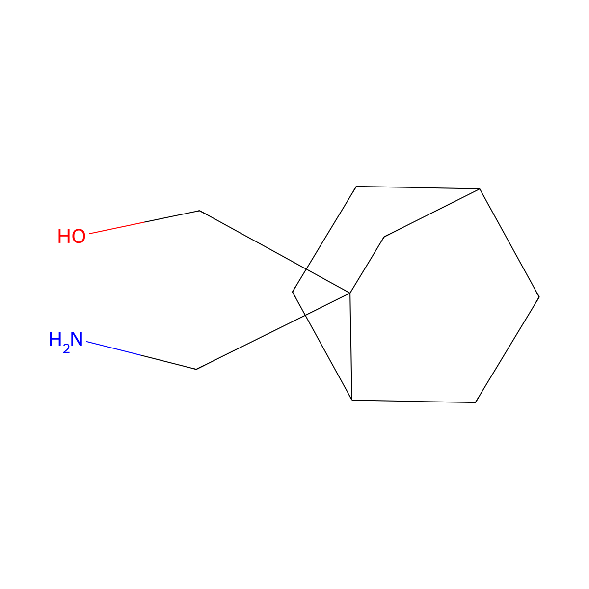 [2-(Aminomethyl)bicyclo[2.2.2]octan-2-yl]methanol molecular structure, CAS 2219371-07-8