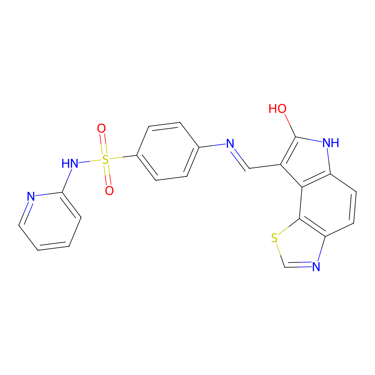 GW-8510 molecular structure, CAS 222036-17-1