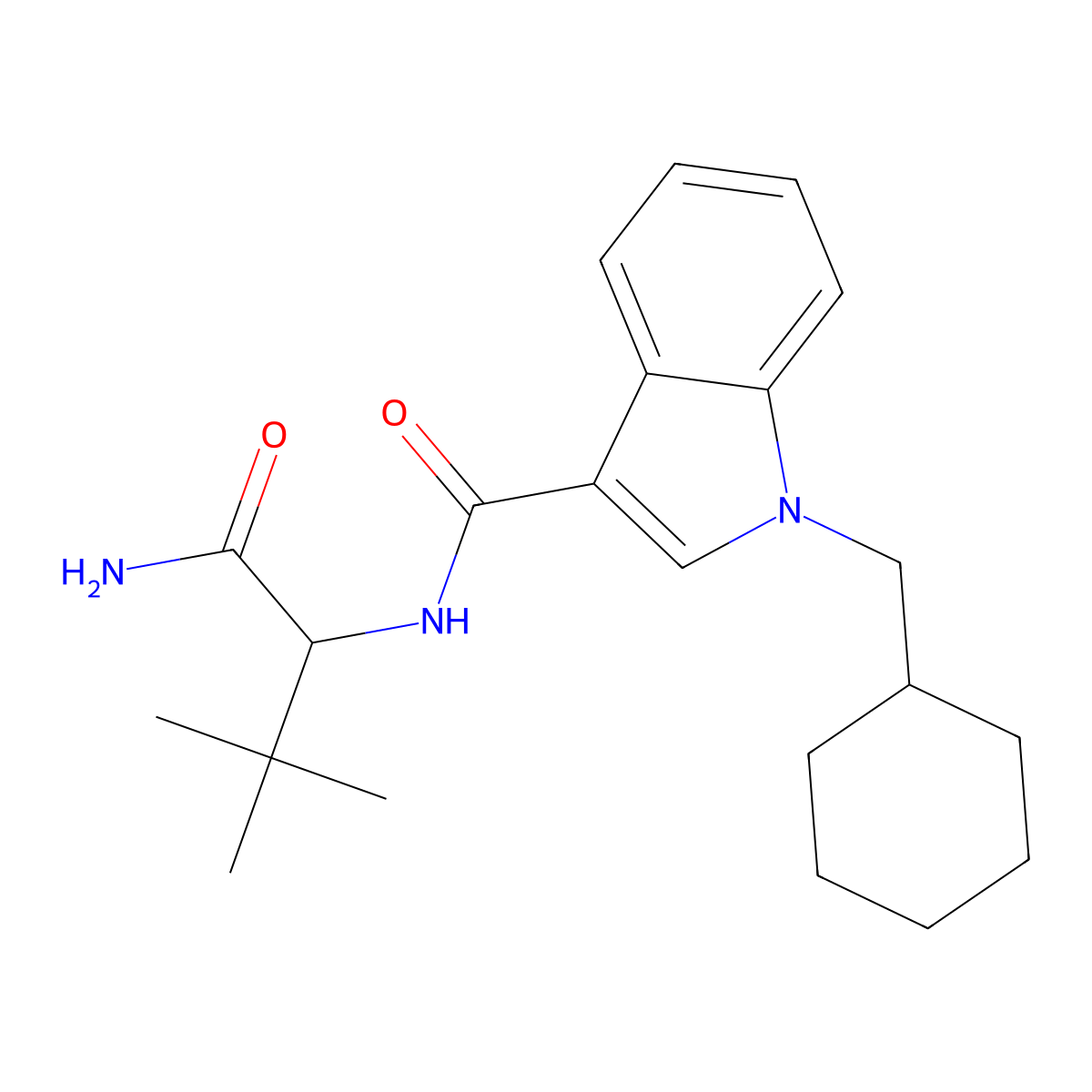 Adb-chmica RM molecular structure, CAS 2221100-70-3