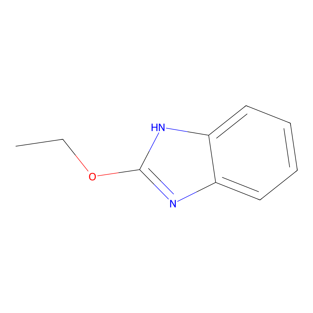 2-ethoxy-1H-benzo[d]imidazole molecular structure, CAS 22219-23-4