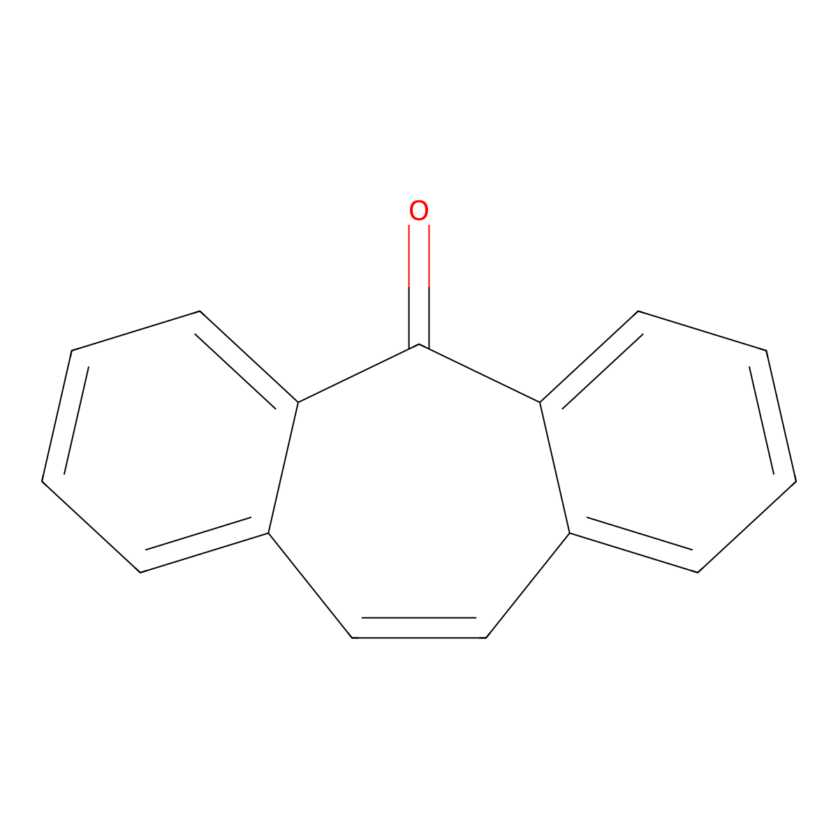 5H-Dibenzo[a,d]cyclohepten-5-one molecular structure, CAS 2222-33-5