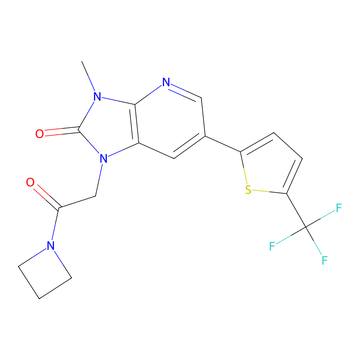 GluN2B receptor modulator-1 molecular structure, CAS 2222010-71-9
