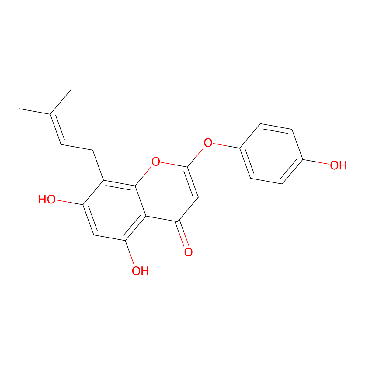 Epimedonin G molecular structure, CAS 2222285-80-3