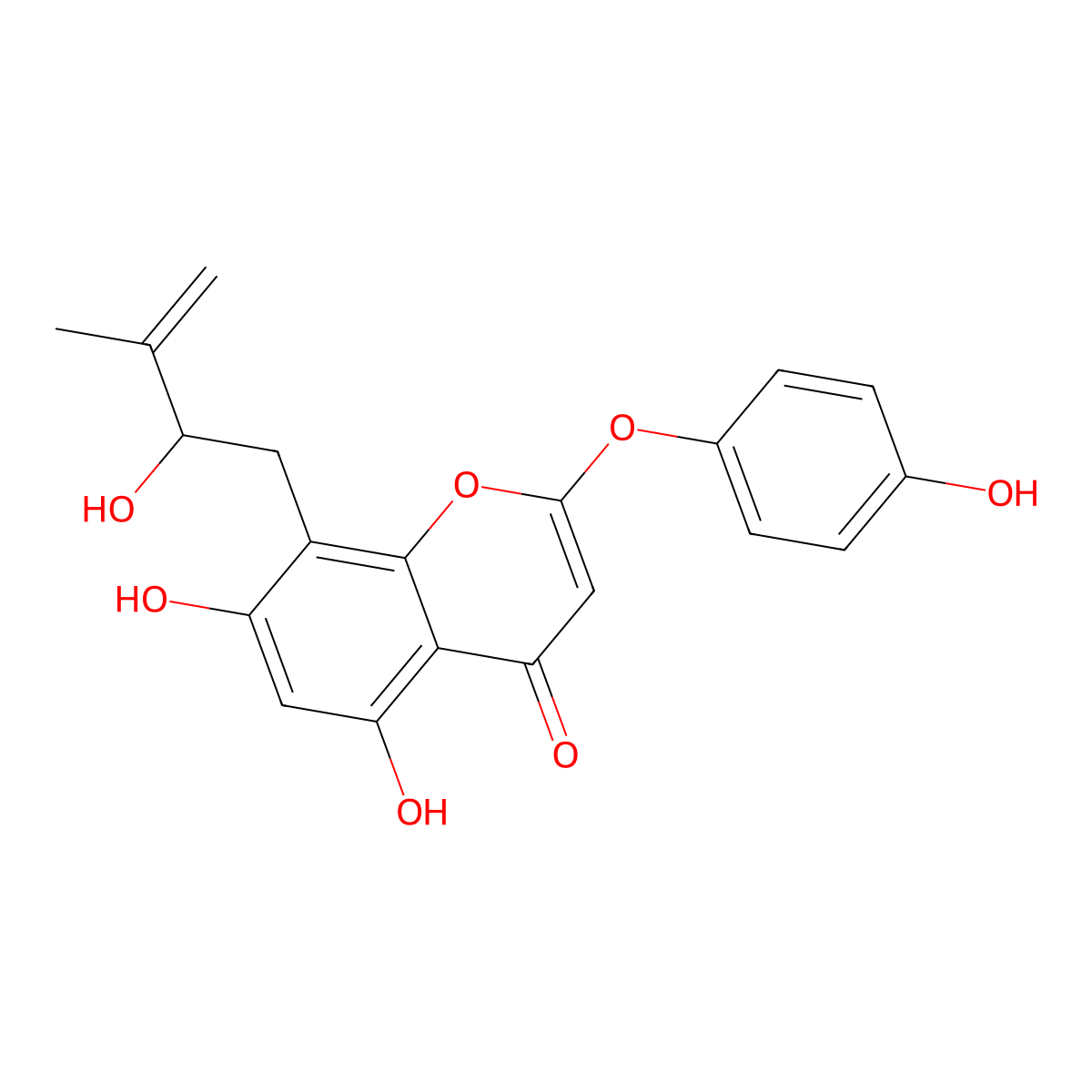 Epimedonin H molecular structure, CAS 2222285-82-5
